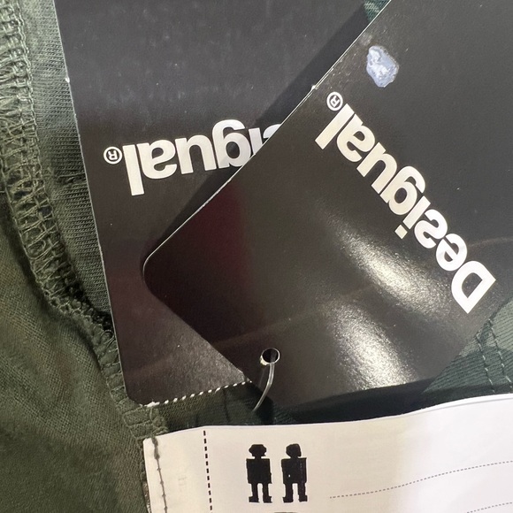 Desigual Girls’ Avocado Floral Bug Leggings, Cotton Blend, Ages 5-8 - Picture 6 of 8